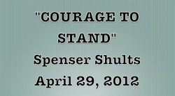 COURAGE TO STAND