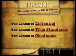 LESSONS FROM I SAMUEL