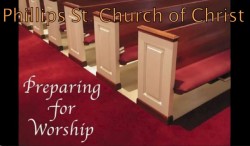 Preparing for Worship