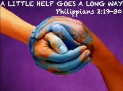 A Little Help Goes A Long Way