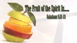 The Fruit of the Spirit Is The Background of the Text Lesson 1