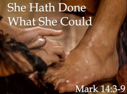 She Hath Done What She Could