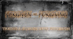 Forgiveness = Forgiving