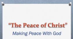 The Peace of Christ