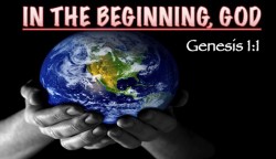 In The Beginning - God