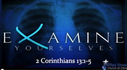 Examine Yourselves