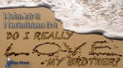 Do I Really Love My Brother?