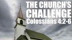 The Church's Challenge