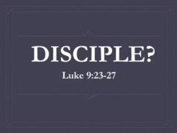 Disciple?