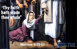 Thy Faith Hath Made Thee Whole
